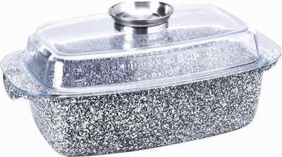 Cast Aluminum Roasting Pan with Lid