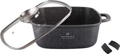 Square Casserole Dish with Glass Lid