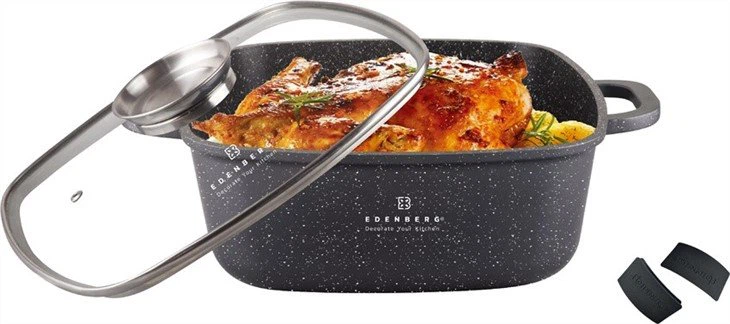 Square Casserole Dish With Glass Lid